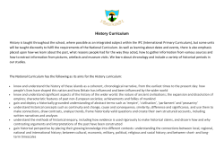 history - yr6 - Whitehill Junior School