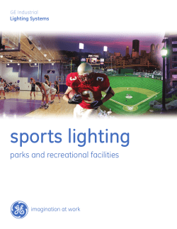 Sports Lighting for Parks and Recreational Facilities