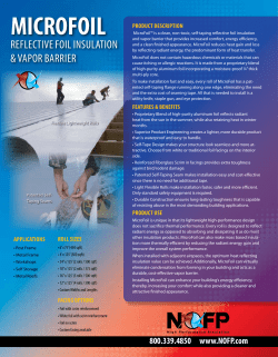 microfoil - International Builders` Show