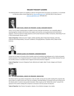 NIELSEN THOUGHT LEADERS
