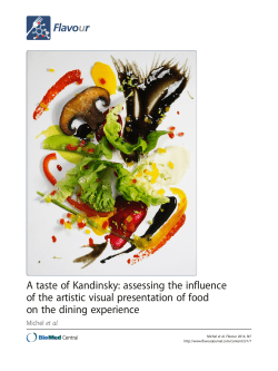 A taste of Kandinsky: assessing the influence of the