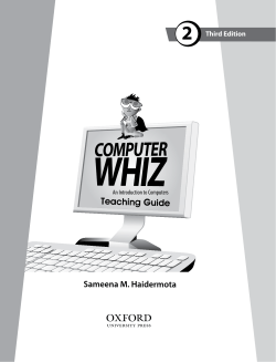 Teaching Guide - Oxford University Press