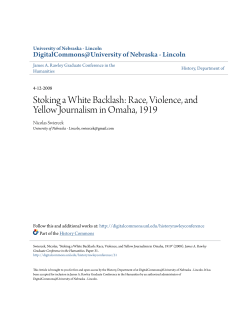 Stoking a White Backlash: Race, Violence, and Yellow Journalism in