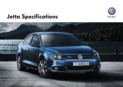 Jetta Specifications - Volkswagen South Africa