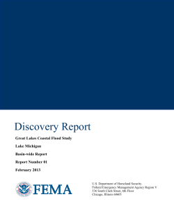 Lake Michigan - Great Lakes Coastal Flood Study