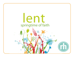 springtime of faith - Redemption Hill Church