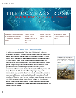 THE COMPASS ROSE