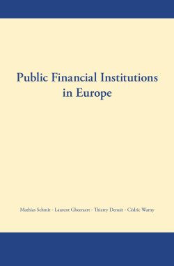 Public Financial Institutions in Europe