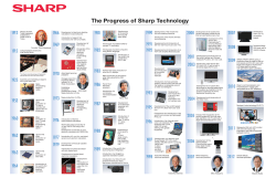 The Progress of Sharp Technology