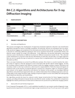 R4-C.2: Algorithms and Architectures for X