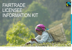 License - Fairtrade New Zealand
