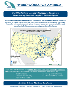 hydro works for america - National Hydropower Association