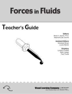Forces in Fluids Guide