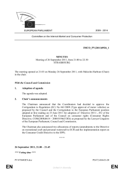 IMCO_PV(2011)0926_1 MINUTES Meeting of 26 September 2011