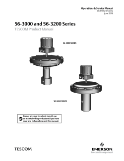 56-3000 and 56-3200 Series