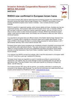 Invasive Animals Cooperative Research Centre