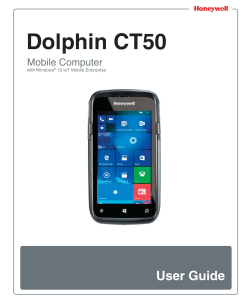 Dolphin CT50 Mobile Computer with Windows 10 IoT Mobile