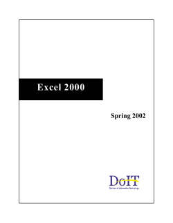 Excel 2000