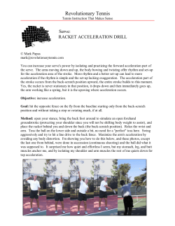 Revolutionary Tennis