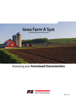 Rev. 8/15 - Iowa Farm Bureau