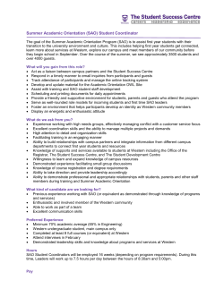 PDF Job Description - The Student Success Centre