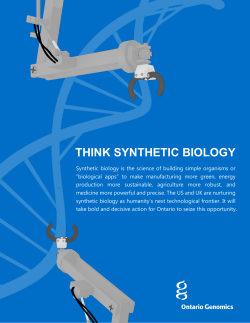 think synthetic biology