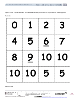 Lesson 5 5-Group Cards Template 1