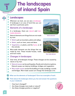 The landscapes of inland Spain