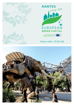 Green cities &ndash; fit for life