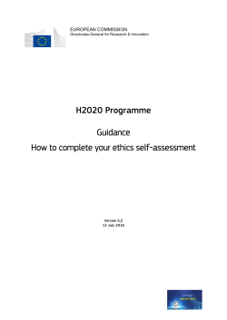 How to complete your ethics self-assessment