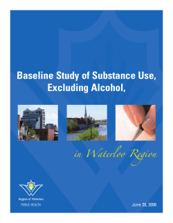 Baseline Study of Substance Use, Excluding Alcohol
