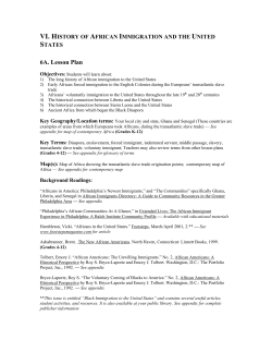 6A. Lesson Plan - Historical Society of Pennsylvania
