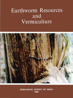 Earthworm Resources and Vermiculture