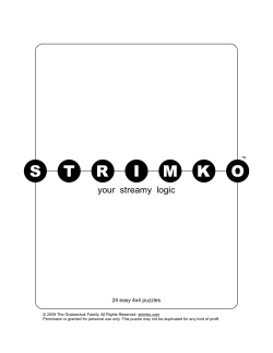 Strimko Pack 1