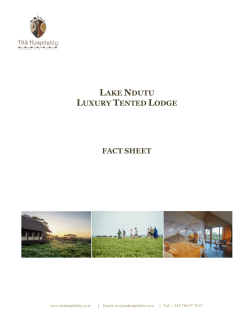 fact sheet - TNS HOSPITALITY