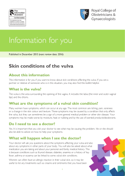 Information for you