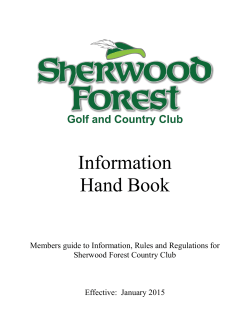 2 - Sherwood Forest