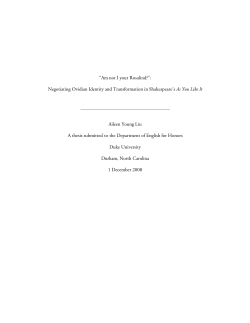 Honors Thesis - DukeSpace