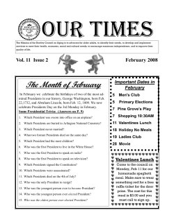 OUR TIMES - Town of Rowley
