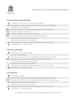 Directions - Silver Oak Cellars
