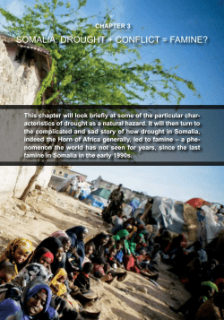 somalia: drought + conflict = famine?