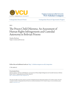 The Prison Child Dilemma