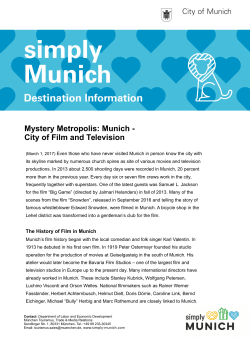 Munich - M&uuml;nchen