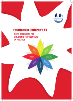 Emotions in Childrens`s TV