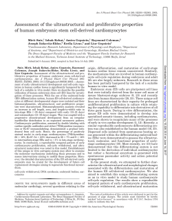Assessment of the ultrastructural and proliferative - AJP