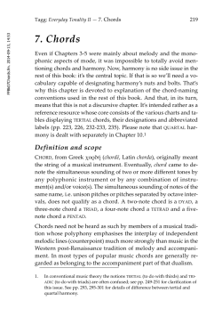 7. Chords