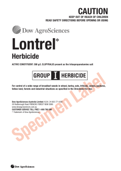 Lontrel* Herbicide