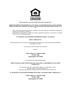 Office of the Comptroller of the Currency Customer Assistance