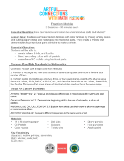 Fraction Mobile - Armory Center for the Arts