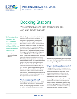 Docking Stations - Environmental Defense Fund